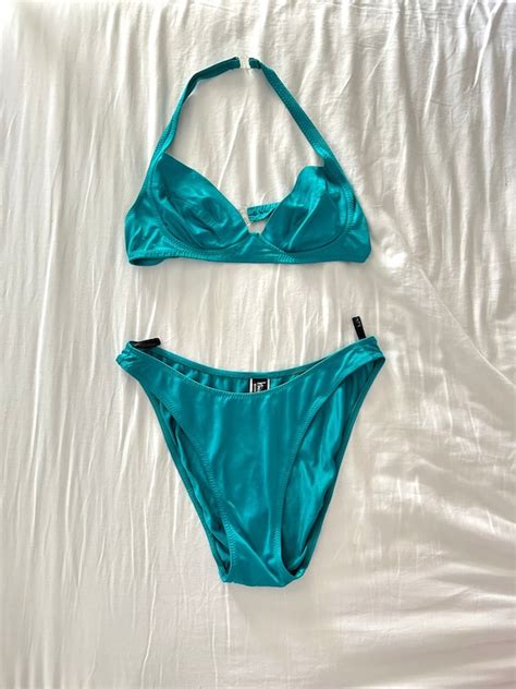 burberry bikini sale uk|Burberry turquoise lindy swimsuit.